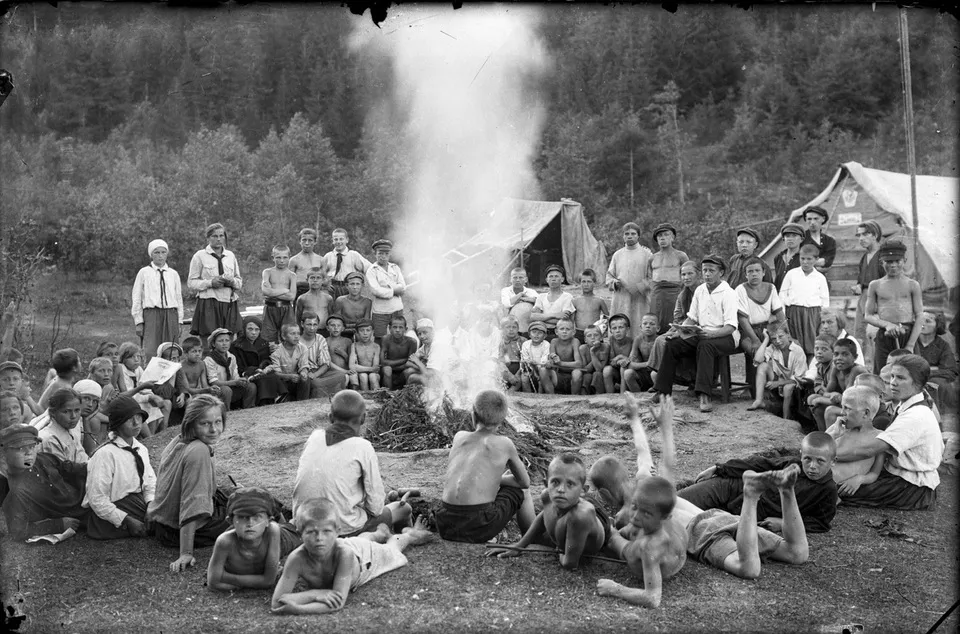 Галичский пионерлагерь, 1923 год
