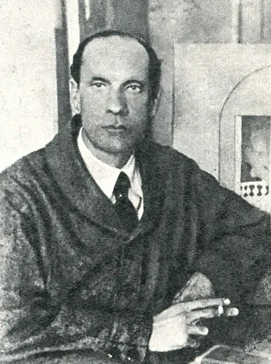 Леонид Никитин (1896–1942). Арестован в июне 1941 года, осужден на десять лет исправительно-трудовых лагерей. Скончался в октябре 1942 года в лазарете исправительно-трудового лагеря города Канска Красноярского края. Реабилитирован в 1963 году. На фото: Леонид Никитин. Источник: Панорама искусств. Выпуск 13. М.: Советский художник, 1990. Стр. 15